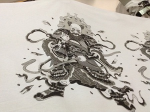 Padeen Lụa Màn Hình In Ấn 1 Màu 1 Trạm Của Nhãn Hiệu Tay Báo Chí Thư Pháp Máy In - Product Image 3