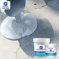 Peinture d'étanchéité en polyuréthane, réparation d'étanchéité à grande échelle, matériaux de construction, scellant pour toiture, revêtement imperméable