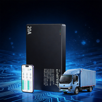 Neey Enerkey 20A Equilibrador Activo de Celdas 2S-24S para Baterías LiFePO4 Li-Ion LTO con Software BMS para Sistemas de Almacenamiento Solar
