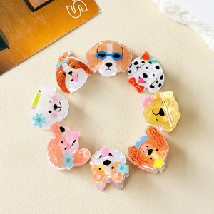 Pince à cheveux enfant style Corgi Dalmatien, motif animal mignon de dessin animé, accessoire pour franges et cheveux latéraux - Product Image 3