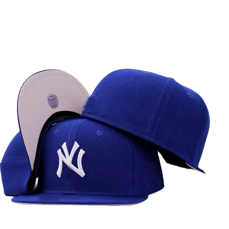 Venta al por mayor de alta calidad, gorras de béisbol personalizadas con logotipo de punto de cadena de algodón, gorras deportivas coloridas, nueva gorra de béisbol de la era 59fifty