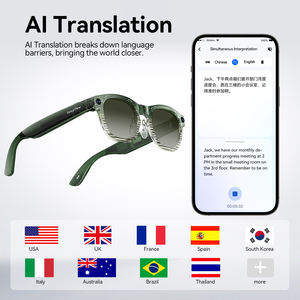 Gafas Inteligentes con IA, Novedad 2026, con Cámara 1080P, Foto, Audio, Control por Voz, Auriculares Inteligentes para Exteriores, GPT - Product Image 2