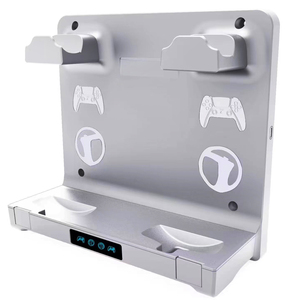 Support de casque support mural de bureau suspendu à la Console P5 double chargeur pour contrôleur de jeu <span class=keywords><strong>Playstation</strong></span> <span class=keywords><strong>5</strong></span> PS5 PS <span class=keywords><strong>VR2</strong></span> télécommande - Product Image 2
