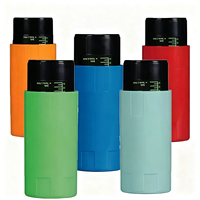 Contenedor Portátil para Mantener la Presión de Pelotas de Tenis, Tubo de Almacenamiento Hermético de 14 PSI, Capacidad para 3 Pelotas, Manómetro, Tenis, Pickleball