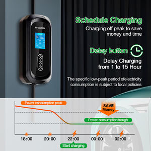 Isigma 22kw tre fasi 32 <span class=keywords><strong>Ampere</strong></span> <span class=keywords><strong>caricabatterie</strong></span> Ev portatile all'ingrosso Smart Home <span class=keywords><strong>caricabatterie</strong></span> per auto elettrica ricarica rapida - Product Image 6