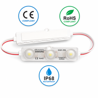 Module LED 12V 1.5W IP65 étanche blanc chaud SMD 2835 5630 5730 5054 5050 avec design coréen