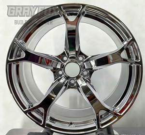 GRAYFOX Jantes en alliage forgé chromé personnalisées 17 18 19 20 pouces 5x120 5x114.3 pour Nismo V1 G35 G37 <span class=keywords><strong>370z</strong></span> Infiniti Q50 G35 Q60 - Product Image 2