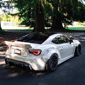 สปอยเลอร์หลังคาร์บอนไฟเบอร์สไตล์ GT 86 BRZ สำหรับ Subaru BRZ Toyota 86 GT86 ยี่ห้อ YKSRDNF - Product Image 4