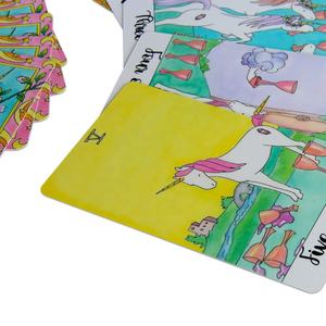 Terrasse <span class=keywords><strong>de</strong></span> tarot personnalisé <span class=keywords><strong>de</strong></span> haute qualité, en argent, vente en gros, impression, oracle lenorama, anges <span class=keywords><strong>de</strong></span> la romance, avec instructions <span class=keywords><strong>de</strong></span> livres - Product Image 1