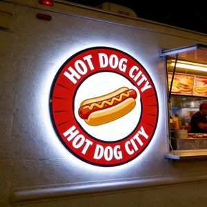 Free Design Custom LED Logo Ultra-Thin Lightbox Lights Signs Acrylic LED Lightbox Sign for Shop Decor - Product Image 1