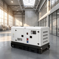 3-Phasen 25kVA Geräuscharmer Dieselgenerator 10kVA 15kVA 20kVA Schalldicht Automatischer Standby für Zuhause