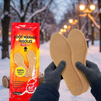 Semelles chauffantes activées par l'air à marque privée avec chaleur longue durée, inserts thermiques pour chaussures pour le ski, la chasse et le travail en extérieur