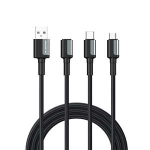 SOMOSTEL BW62 2.4A Câble de charge rapide couleur Nylon tressé sans enchevêtrement Charge stable et sûre pour appareils I-PH/<span class=keywords><strong>Android</strong></span>/Type-C - Product Image 3