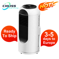 Climatiseur portable 9000 BTU, indice d'efficacité énergétique A++, réfrigérant R290, faible niveau sonore 39 dB, ERP CE RoHS pour l'Allemagne et l'Europe