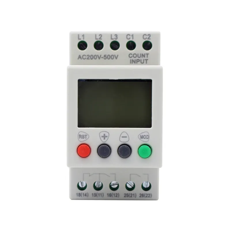 MR08 Phase Failure Device Sequence Controller Phase Reversal Three Phase Electric Voltage Monitoring Relay overvoltage380-600v