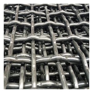 Filtres en maille de fil métallique tissé ondulé robuste en acier inoxydable, résistants aux acides, certifiés ISO9001 - Product Image 2