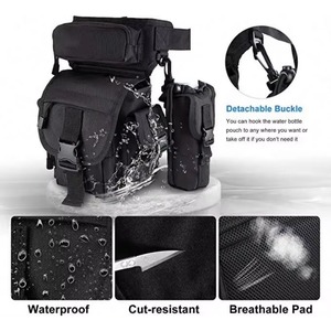 Sac de cuisse avec pochette pour bouteille d'eau, échantillon gratuit, pour homme et femme, sac décontracté pour la pêche, la randonnée, le vélo, la chasse, le camping - Product Image 4