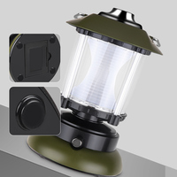 Lampe de Camping Portable de Type c, lanterne rétro étanche, Rechargeable, lumières d'extérieur, lampe de tente à LED, gradation continue, 1200mah, 1 an
