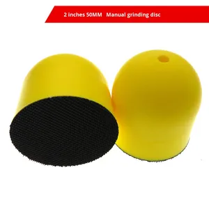 Pexmientas <span class=keywords><strong>2</strong></span>-inch 50mm ngắn móc hướng dẫn sử dụng móc và vòng lặp đĩa chà nhám đĩa đánh bóng pad chà nhám công cụ tay chà nhám khối - Product Image 6