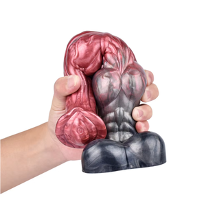 Monster Dier Dikke Fantasie Buitenaardse Paard Geknoopte <span class=keywords><strong>Dildo</strong></span> Met Zuignap Grote Siliconen Anale Plug Voor G-Spot Zacht Voor Vrouwen & Mannen % - Product Image 5
