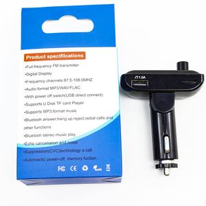 Reproductor de MP3 para coche de 24 voltios, cargador de transmisor FM electrónico automático, reproductor de MP3 para coche BT - Product Image 6