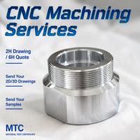 Pièces CNC personnalisées par le fabricant, acier inoxydable, aluminium, tournage CNC, fraisage de précision, service d'usinage CNC 5 axes
