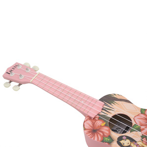 21 Inch <span class=keywords><strong>Ukulele</strong></span> Hawaii Guitar Màu Hồng Cô Gái Mini Guitarra <span class=keywords><strong>Ukulele</strong></span> 4 Dây <span class=keywords><strong>Ukulele</strong></span> Với Tuner Dây Đeo Capo Guitar Phụ Kiện - Product Image 6