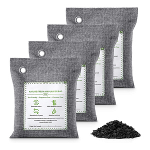 200g Bamboo Charcoal Air Purifying Bag Naturally Freshen Air with Powerful Activated Charcoal Bags