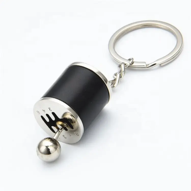 Cute Pendant Key Chain Car Tuning Keychain Car Gear Shift Key Chain for Car