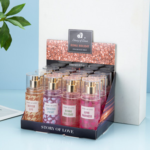 Ensemble de brumes parfumées Story of Love, parfum floral fruité pour le corps, pour boutique, logo personnalisé, emballage parfumé, certifié MSDS - Product Image 2