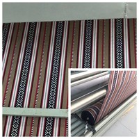 Tissu de canapé Sadu du Moyen-Orient, tissu jacquard en polyester, style arabe, tissu de chaise