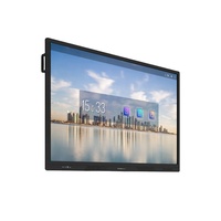 Tableau interactif intelligent GAOKEview 4K à 40 points tactiles, 65/75/86 pouces, avec double système d'exploitation