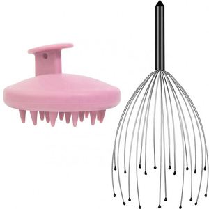 Peine Masajeador de Cuero Cabelludo Manual Tipo Pulpo - Product Image 1