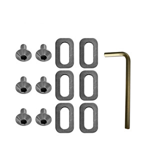 Vis de fixation pour pédale de vélo de route, rondelle en aluminium M5 pour pièces de réparation de pédales Keo SPD - Product Image 2