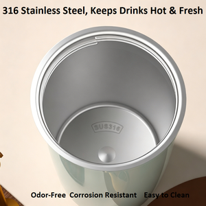 Stainless Steel Tumbler 300ml Vacuum Insulated <b>Double</b> <b>Wall</b> With Lid For Hot Cold Drinks - Product Image 4