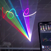 Knight 6w 舞台 RGB 动画激光灯光带手机应用程序控制功能