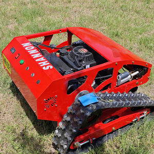 Kostenloser Versand 100% Ferngesteuerter Spindelmäher Rasenmäher Garten-Raupenmäher Grasschneider Benzin-Rasenmäher - Product Image 4