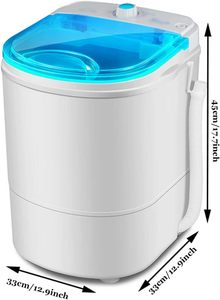 Mini Lave-linge Électrique Automatique de Haute Qualité pour Utilisation Extérieure, Voiture, Hôtel – Laveuse-Sécheuse Tout-en-un Portable pour la Maison - Product Image 2