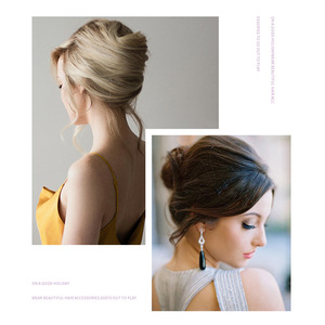 BELLEWORLD Vente chaude : Outils pour cheveux bouclés, peigne à cheveux en métal à quatre branches, peigne à cheveux pour filles, outils pour cheveux bouclés - Product Image 3
