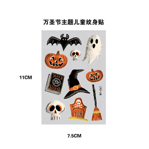 Tatuajes Temporales Removibles al por Mayor, Aceptan Diseños Personalizados, Tatuajes a Prueba de Agua, Adhesivos de Tatuajes para Niños y Adultos, Halloween - Product Image 5