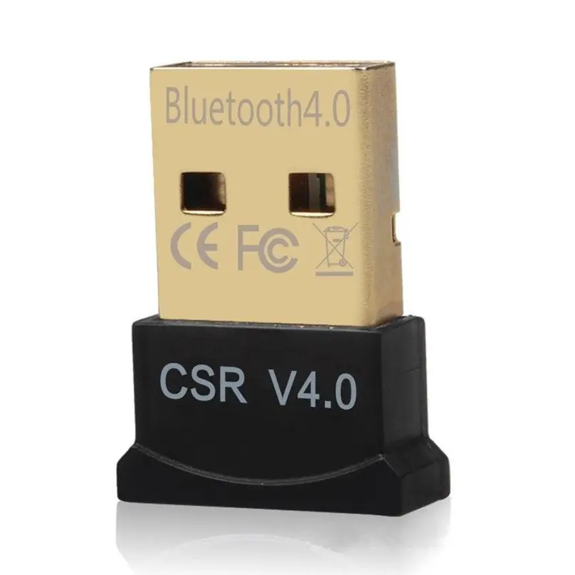 최고 품질 미니 USB 블루투스 어댑터 V 4.0 듀얼 모드 무선 동글 도매 CSR 4.0 Win8 /7 win10 XP 칩 CSR8510
