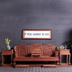 أريكة عرش البط الماندرين من خشب الريدموود الأفريقي الصلب، بتصميم صيني كلاسيكي من عهد مينغ وتشينغ، فاخرة لغرفة المعيشة - Product Image 2