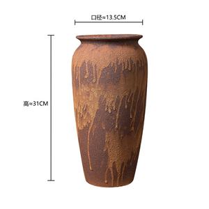 Vase à fleurs en céramique pour le sol et la table Vase contemporain à haute température pour décor artistique étanche pour l'intérieur et l'extérieur Vases de <span class=keywords><strong>cimetière</strong></span> - Product Image 6