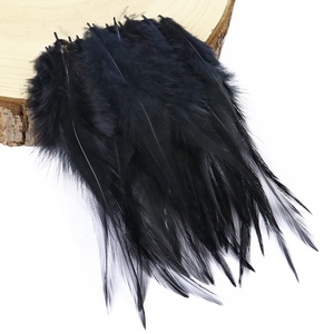 Promotion : Plumes de coq naturelles de 4 à 6 pouces en vrac pour la pêche à la mouche, chapeaux de carnaval, attrape-rêves et décorations - Product Image 1