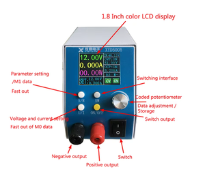 Module d'alimentation régulée en courant continu à commande numérique XY-D5005, module abaisseur de tension, voltmètre et ampèremètre intégrés - Product Image 5