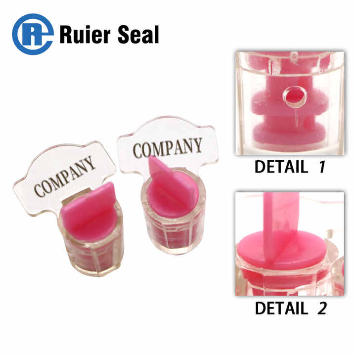 REM103 High Security Plastic Meter Seal Lock For Water Meter Plastic