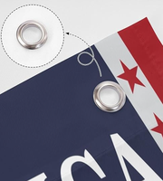 Drapeau américain personnalisé conçu sur mesure pour le 250e anniversaire, numérique, écologique, polyester de haute qualité, 90*150cm, intérieur/extérieur