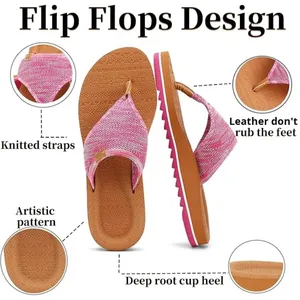 Sandalias de yoga transpirables de secado rápido para mujer con soporte de arco y separador de dedos, superventas de verano XMISTUO/<span class=keywords><strong>Xiami</strong></span> Si Tuo EVA - Product Image 5