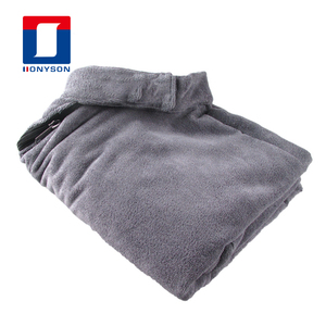 Thấm Microfibre Túi bãi biển màu xám tắm rửa khô Terry Pet khăn tắm cho chó - Product Image 2