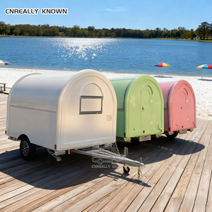 OEM Usa Mobile Concession Trailer Bubble Tea Ice Food Truck Us Standard - Product Image 2